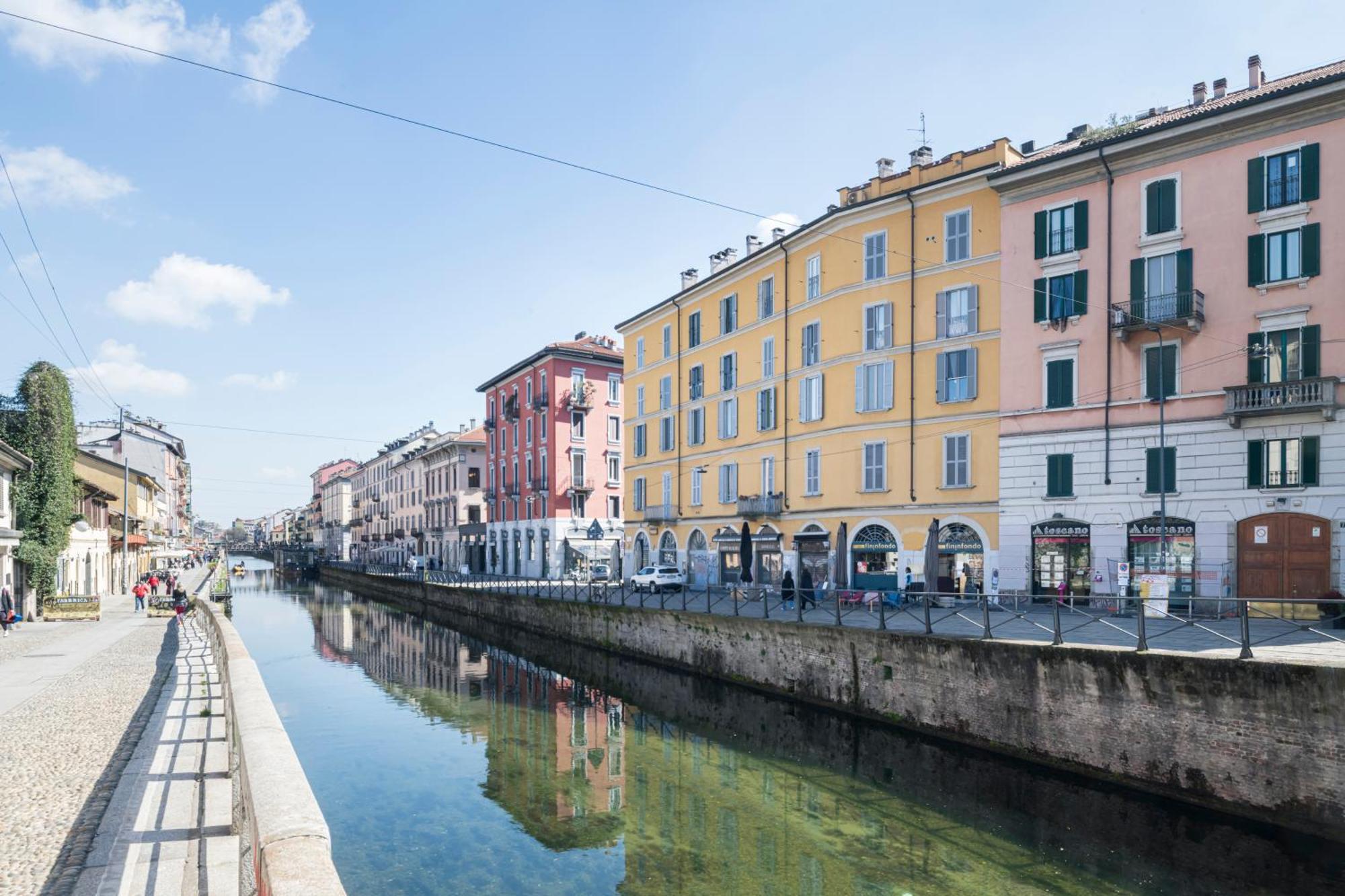 Lovely Apartment On The Navigli River By Easylife ميلان المظهر الخارجي الصورة